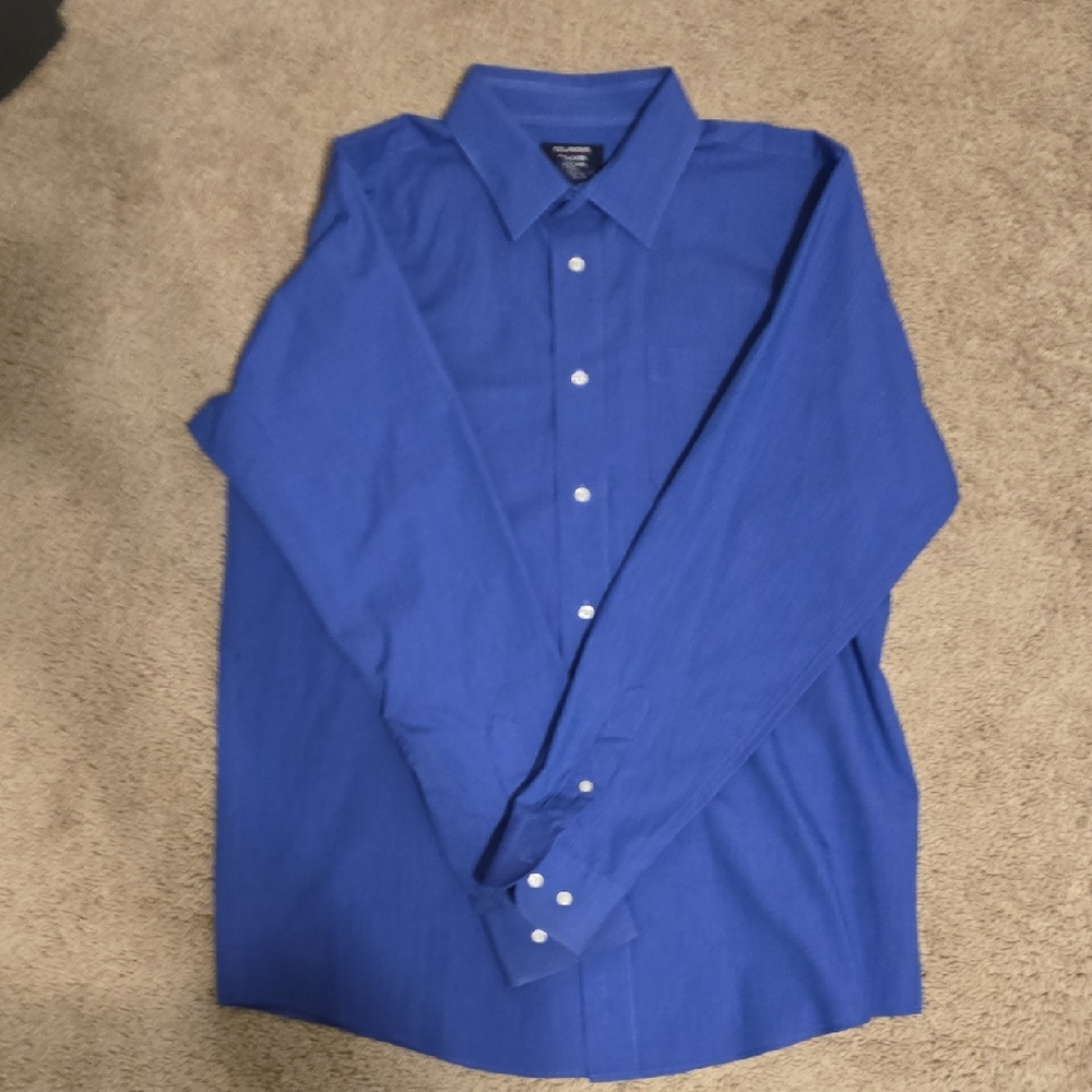 Class Club Royal Blue Dress Shirt, Boys, 18